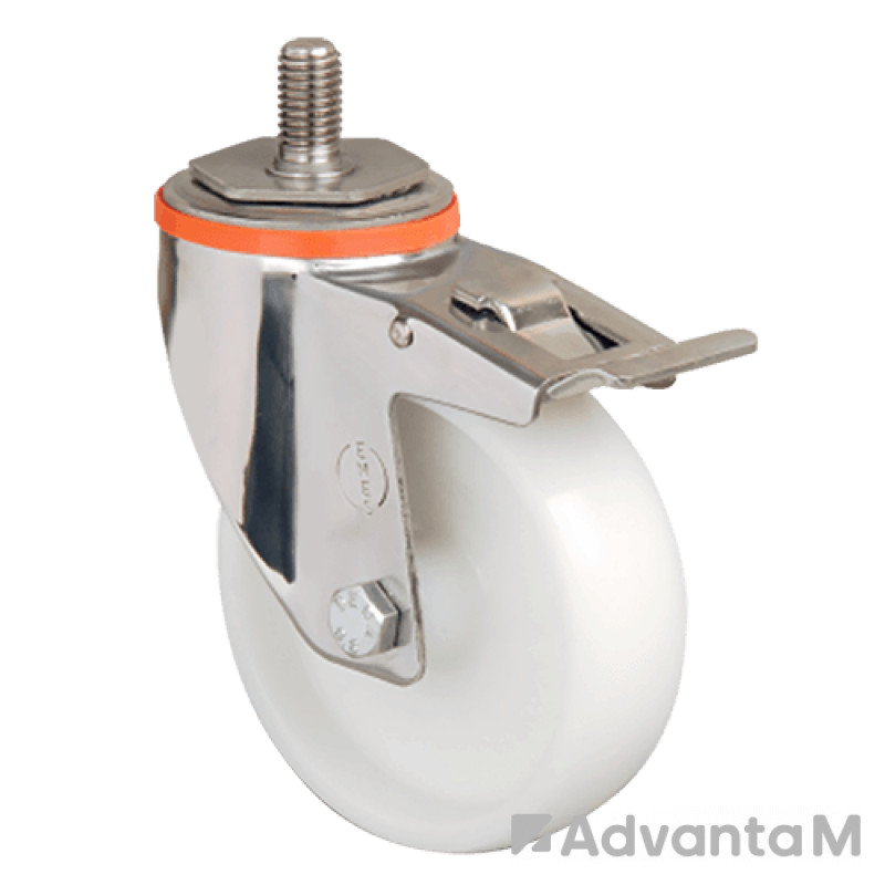Колесо нейлоновое EM05 ZKZ 200 F (INOX)