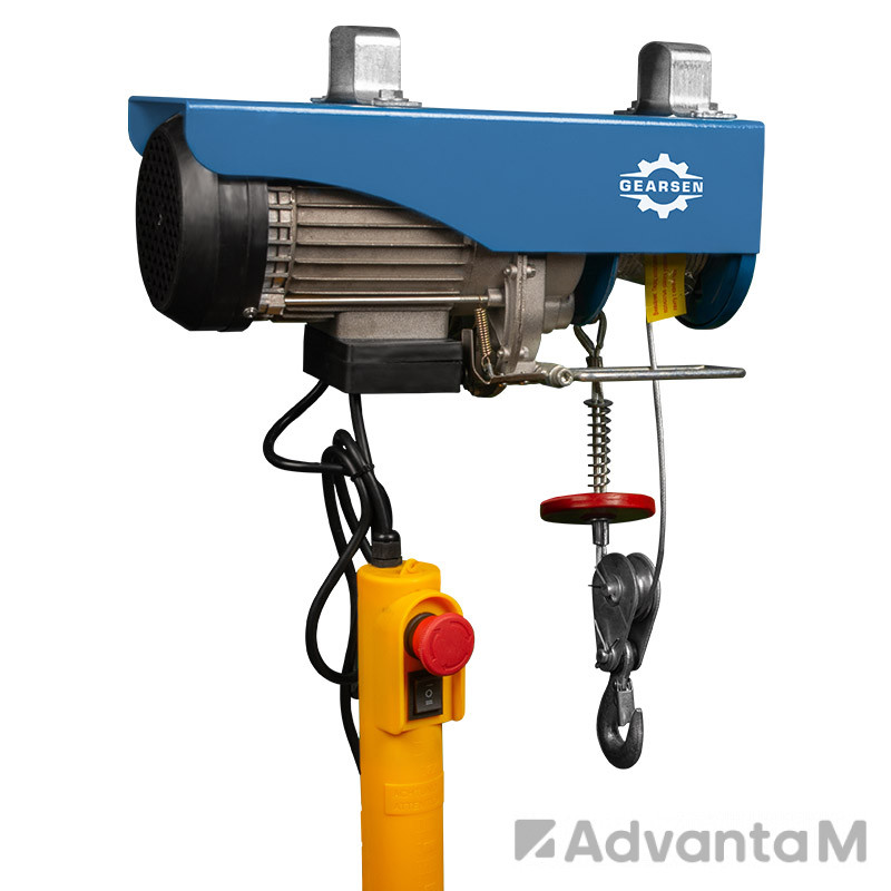 Таль электрическая мини стационарная (220В, 250/500кг, 20/10м) GEARSEN PA 25020 - 1