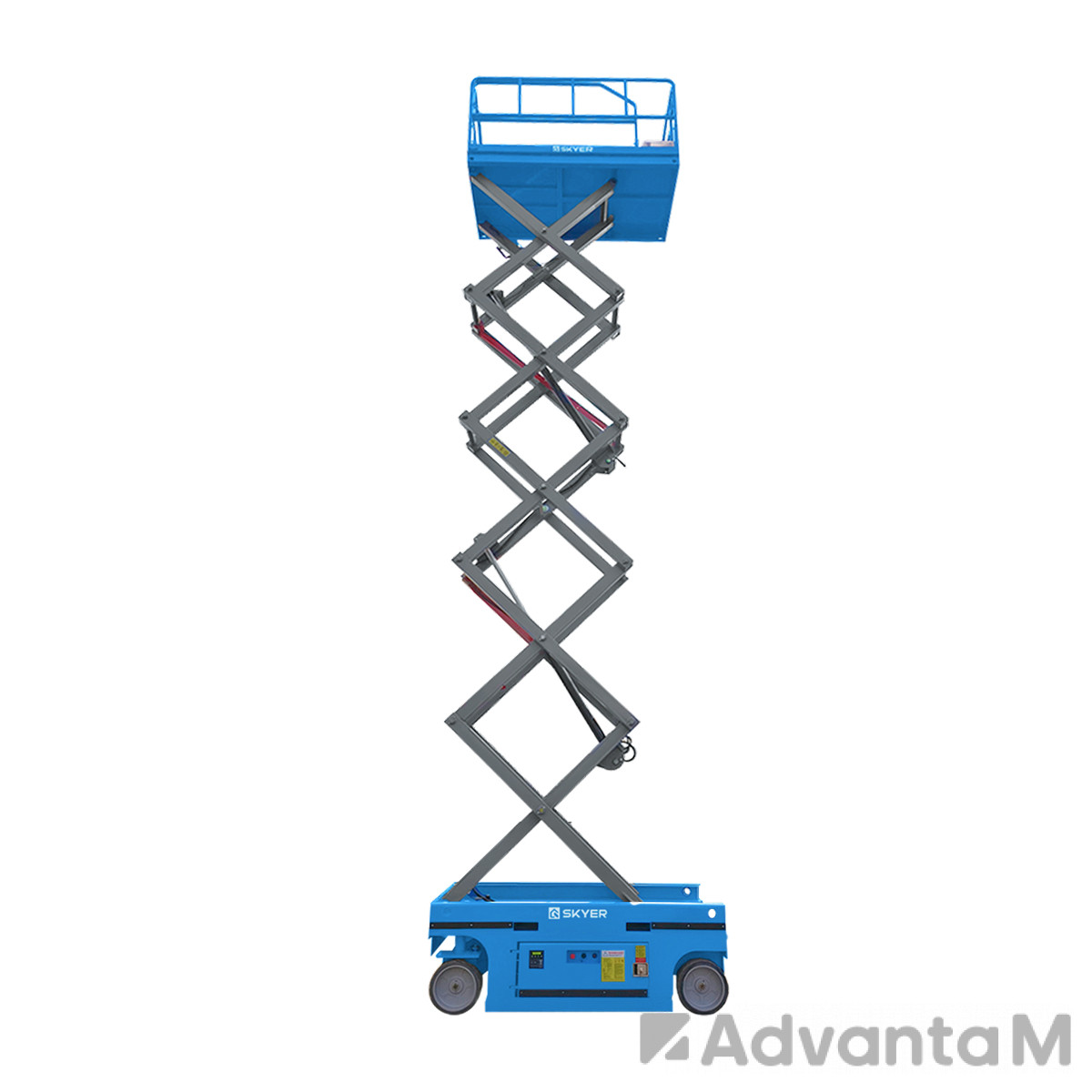Самоходный ножничный подъемник с выдвижной платформой SKYER PL1632 Li M - 2