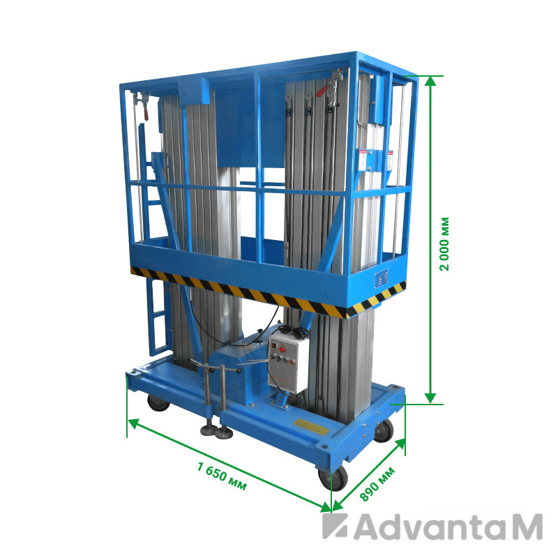Двухмачтовый подъемник PROLIFT GTWY8-200 AC - 2