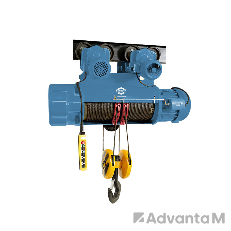 Таль электрическая канатная (380В) GEARSEN CD  10,0т, 18м